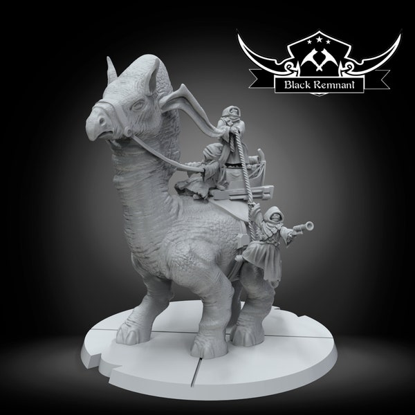 Ronto and crew - BLACK REMNANT | Legion compatible - 3D printed