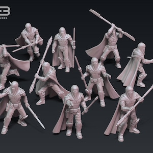 Royal guards (10) - Anvilrage Studios | Legion compatible - 3D printed