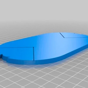 SW Legion compatible bases 3D printed OVAL TANK BASE