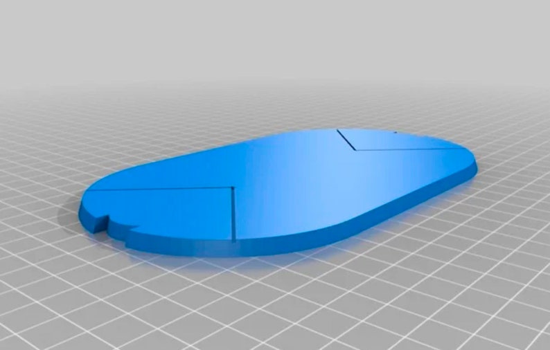 SW Legion compatible bases 3D printed OVAL TANK BASE