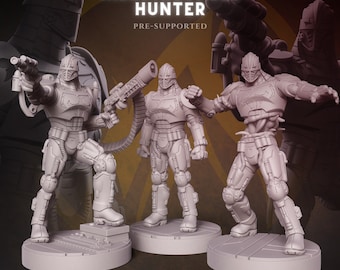 Cazador indestructible - Compatible con DARK FIRE y Legion - Impreso en 3D