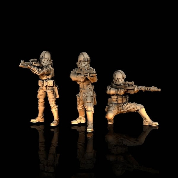 Escouade Inferno (3) - War Bear Studios | Compatible Legion - Imperial Assault - Imprimé en 3D