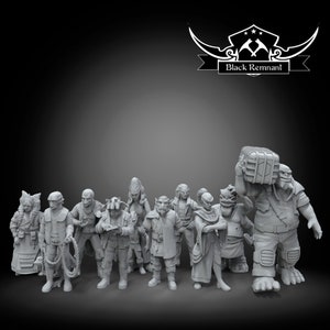 Galactic Folks - BLACK REMNANT | Legion compatible - 3D printed