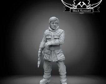 General Rieekan - BLACK REMNANT | Legion compatible - 3D printed