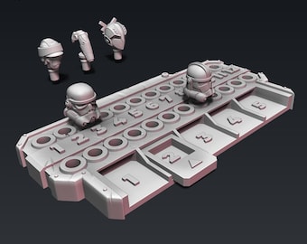 Game tracker | Score board  - Anvilrage Studios | Legion compatible - 3D printed