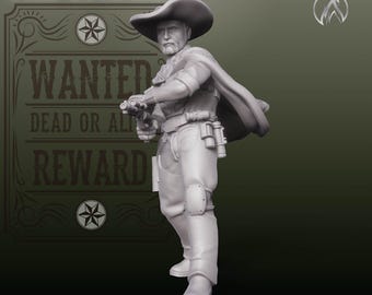 The Gunman - DARK FIRE | Legion-kompatibel - 3D-utskriven