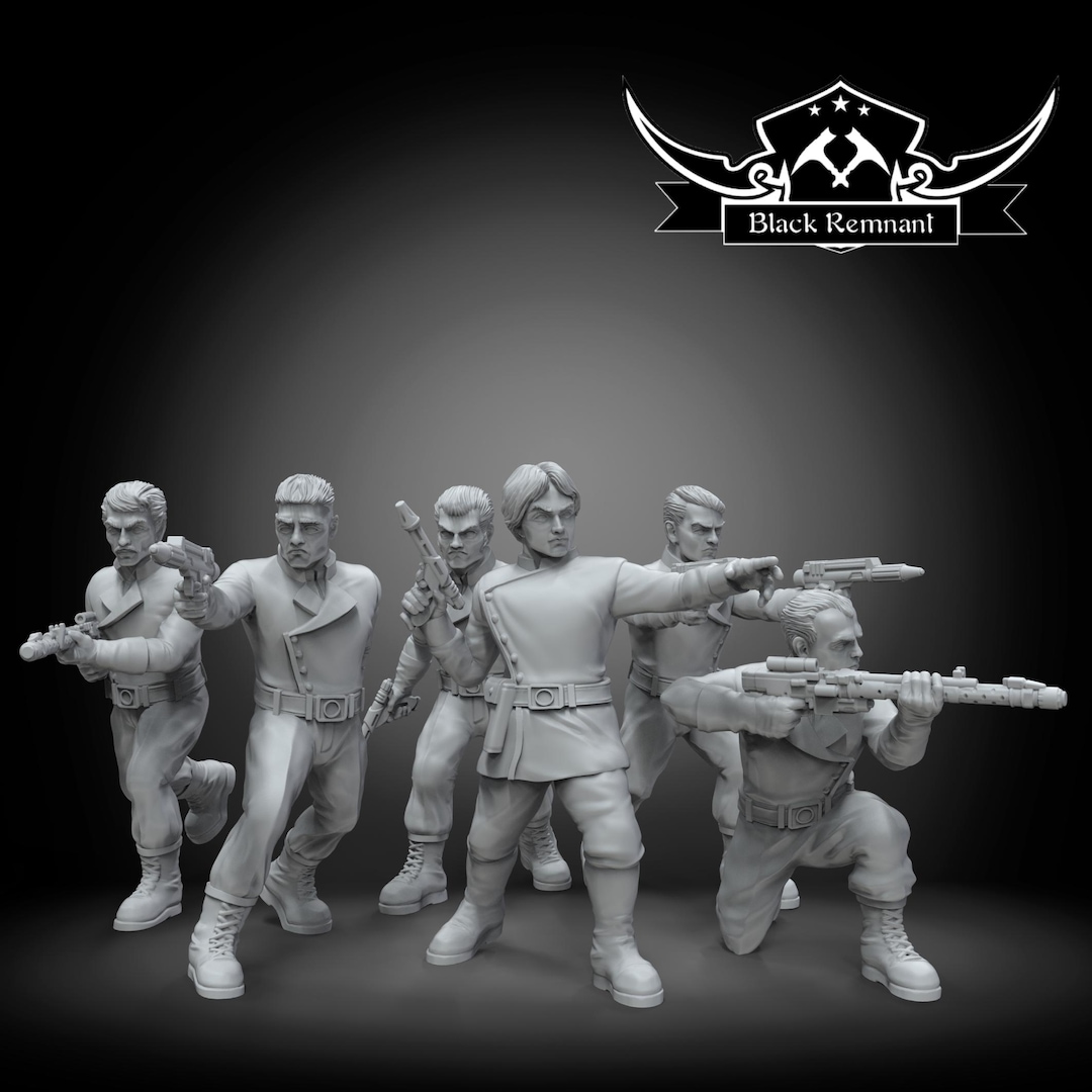 Corsec Troopers (6) - Corellian Security Force - BLACK REMNANT | Legion ...