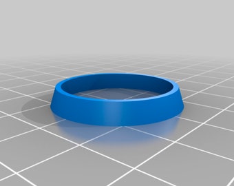 25mm to 28.5mm base adapter (round) - Warhammer 40K compatible - 3D printed | Round bases