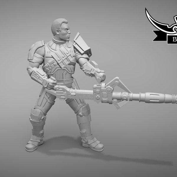 Jace Malcom - BLACK REMNANT | Legion compatible - 3D printed