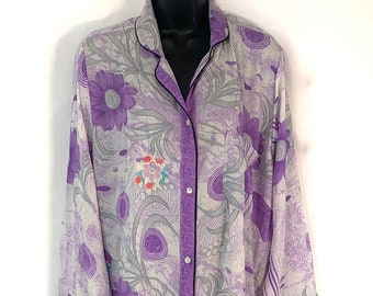 L Romilly Silk Shirt Dress - Long Sleeve - Pocket SKU:322-4982