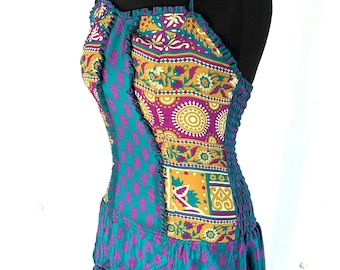 Ruby Fantasy Dress; Silk Elven Eco Dress  SKU:735-2052