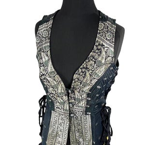 M. Robe de déesse en brocart de soie Robe de cérémonie pour prêtresse. Renaissance, wicca, cosplay GN.   UGS : 3101-5260