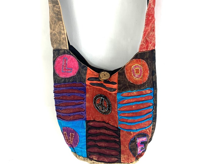 Hippy Shoulder Bag - the classic cotton day bag