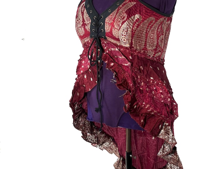 5XL Sophia Corset Dress. Handmade Renaissance Festival Steampunk (SKU:2000-8494)