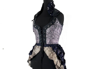 S Varuna Corset Dress - Silk Brocade (SKU:2002-7503)