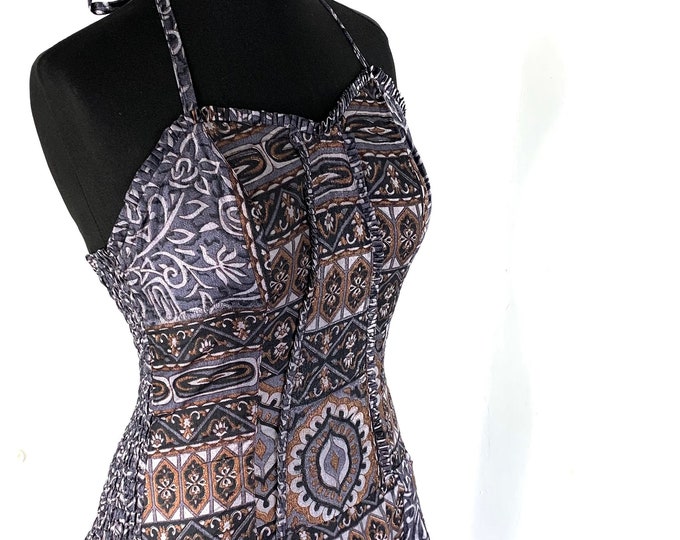 Ruby Fantasy Dress; Silk Elven Eco Dress SKU:735-2055