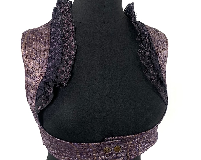 M. Underbust Corset Top Silk Goth SKU:442-6698