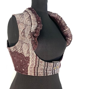 3XL. Corpete Underbust Corset Bodice top. Seda
