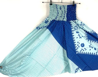 Harem Pants - One size - Summer Silk - Drop Crotch Trousers SKU:880-5237