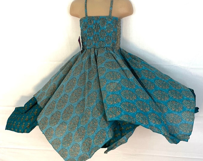 Girls Silk Fairy Dress, 2-6 years old (Hard Wearing & Easy Clean) SKU:900-2481