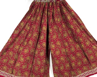 Eloise Culottes - Summer Silk - One Size - Wide Leg Palazzo Pants SKU:830-8716