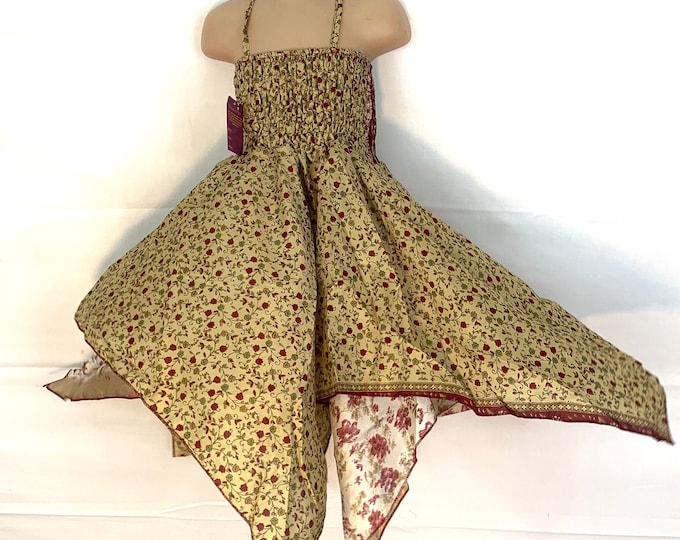 Girls Silk Fairy Dress, 2-6 years old (Hard Wearing & Easy Clean) SKU:900-2472