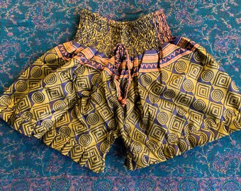 S/M. Soft Silk Venus Summer Shorts, (Dance Hot Pants) SKU:SS1-0017