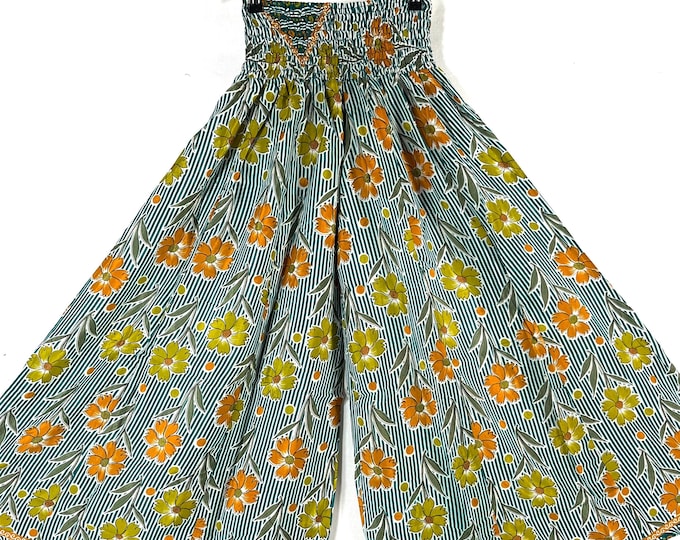 Eloise Culottes - Summer Silk - One Size - Wide Leg Palazzo Pants SKU:830-8702