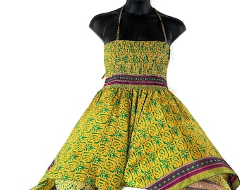 Lilian Plus Plus Size Long Silk Fairy Dress with 2XL bust (The Summer Hippy Dress) SKU:909-7388