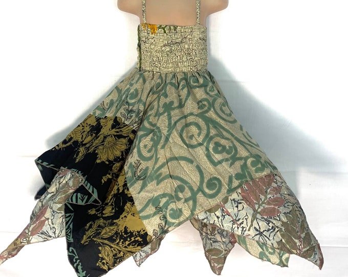 Girls Silk Fairy Dress, 2 to 6 years old (Hard Wearing & Easy Clean) SKU:900-2452