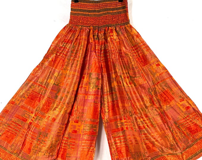 Eloise Culottes - Summer Silk - One Size - Wide Leg Palazzo Pants SKU:830-8708