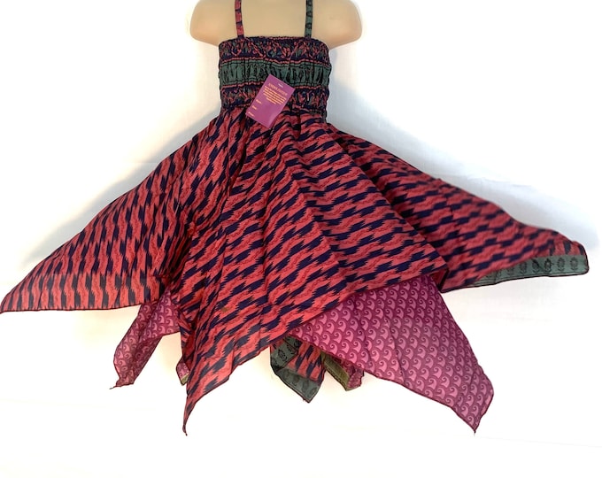 Girls Silk Fairy Dress, 2-6 years old (Hard Wearing & Easy Clean) SKU:900-2495