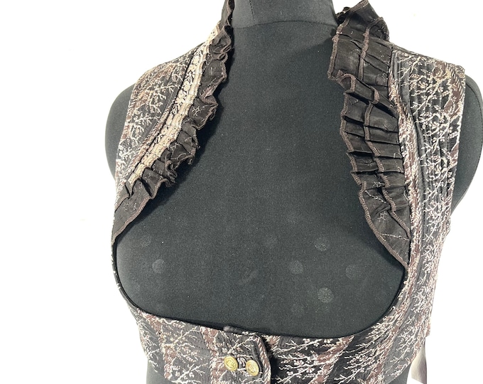 XL. Underbust Corset Bustier Top Silk; Renaissance Bodice  SKU:444-7206