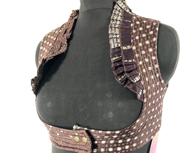 XL. Underbust Corset Bustier Top Silk; Renaissance Bodice  SKU:444-7207