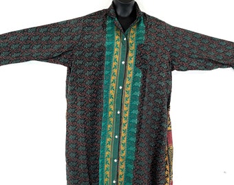 XL Romilly Silk Shirt Dress - Long Sleeve - Pocket SKU:323-7710
