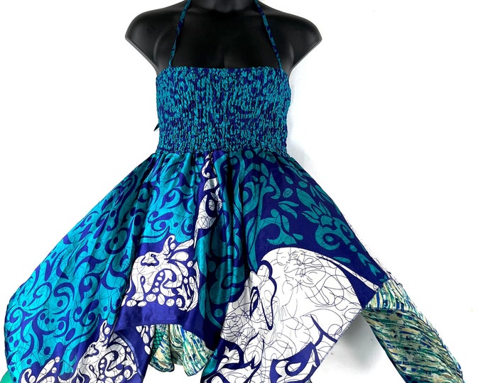 2XL Bust Agetha Midi Silk Fairy Dress - Summer Maternity Dress SKU:908-7366