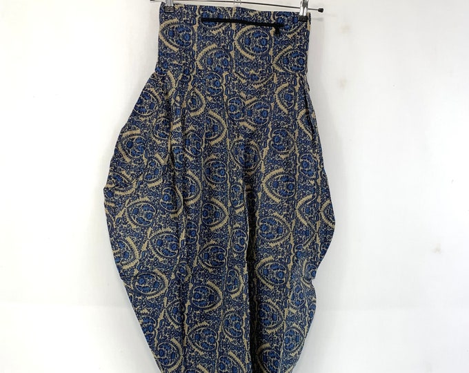 Cotton Harem Pants with handy Zip Pocket. Festival Funky Clothing for Adults. Unisex Palazzo Trousers for Men & Women. Quality Fabric