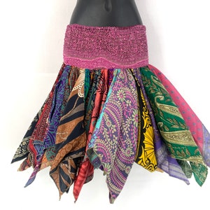 Lilly kurzer Taschentuchrock; Haremsbund Minirock SKU: 745-4763