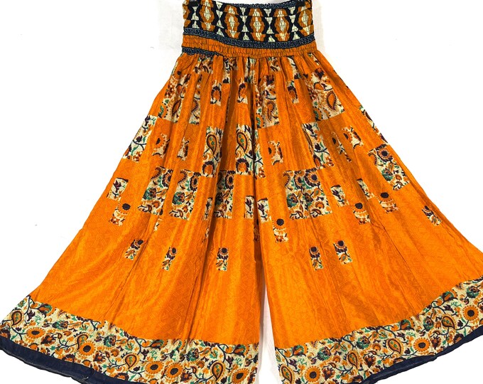 Eloise Culottes - Summer Silk - One Size - Wide Leg Palazzo Pants SKU:830-8715