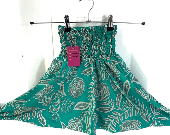 Child Size 4, Silk Harem Pants, Children's Afghans, drop-crotch, Ali Baba, yoga, unisex kids trousers.