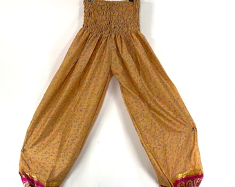 Tina Silk Pantaloon, One Size (Gypsy High Crotch Harem Trousers) SKU:840-6218