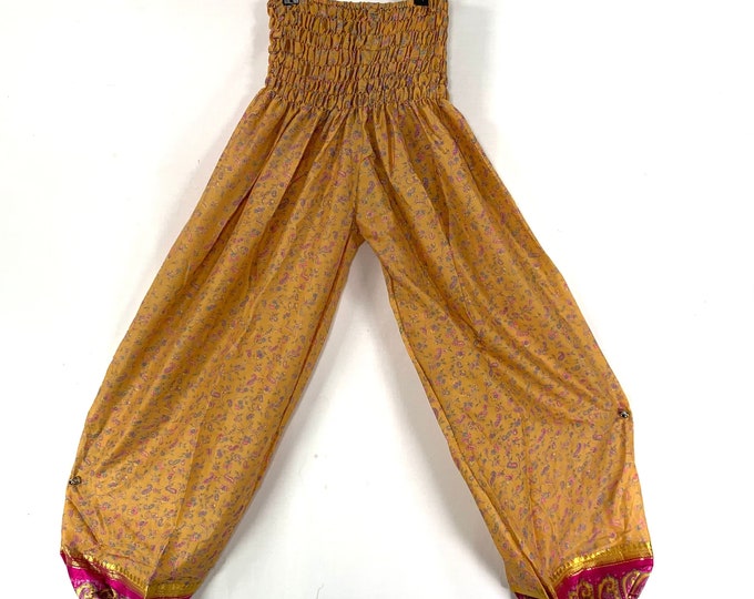 Tina Silk Pantaloon, One Size (Gypsy High Crotch Harem Trousers) SKU:840-6218