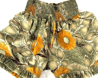 XL. Silk Venus Shorts, Hot Pants. Yoga, Dance, Mini, Rave, Boho, Soft, Up-cycled Silky, Sexy Shorts.