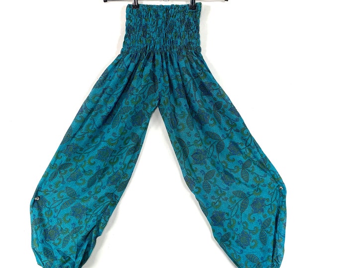 Tina Silk Pantaloon, One Size (Gypsy High Crotch Harem Trousers) SKU:840-6240