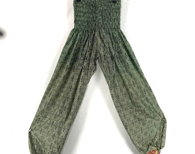 Tina Silk Pantaloon, One Size (Gypsy High Crotch Harem Trousers) SKU:840-6219
