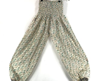 Tina Silk Pantaloon, One Size (Gypsy High Crotch Harem Trousers) SKU:840-6229