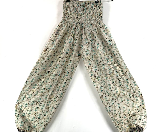 Tina Silk Pantaloon, One Size (Gypsy High Crotch Harem Trousers) SKU:840-6229