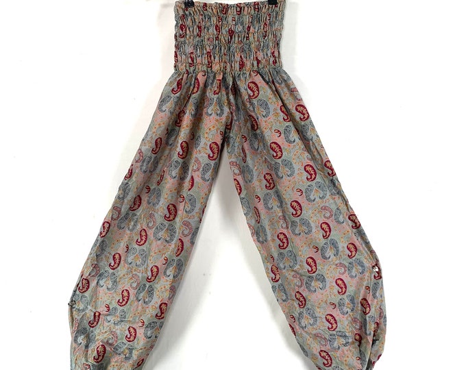 Tina Silk Pantaloon, One Size (Gypsy High Crotch Harem Trousers) SKU:840-6224