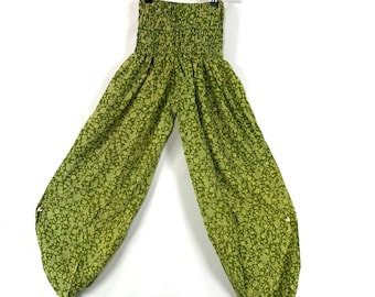 Tina Silk Pantaloon, One Size (Gypsy High Crotch Harem Trousers) SKU:840-6230