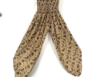 Tina Silk Pantaloon, One Size (Gypsy High Crotch Harem Trousers) SKU:840-6222